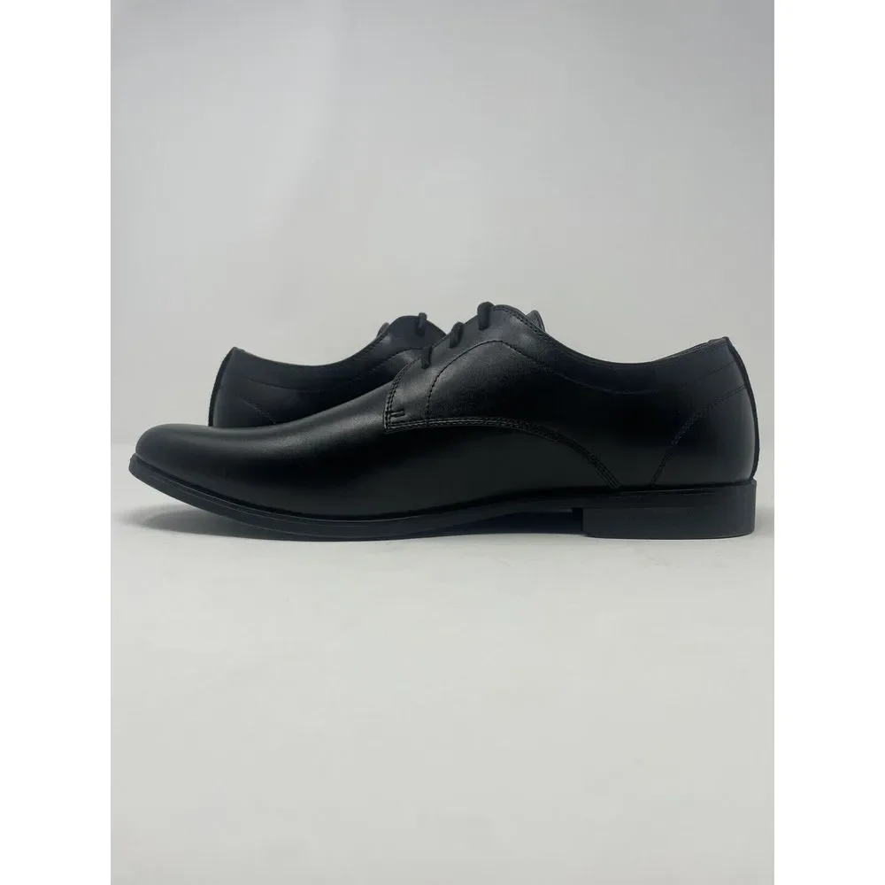 Perry Ellis Portfolio Jess Black Oxford Dress Shoes Ultra Foam‎ Mens Size 11.5